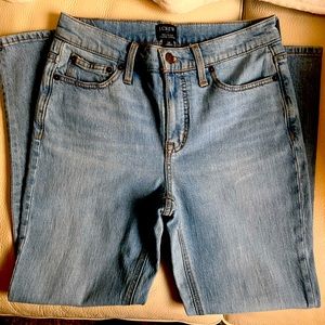 J.Crew Denim Mid-Rise Flare Crop